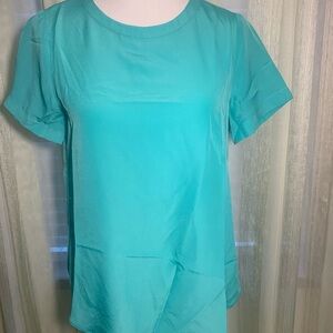Michael Kors Turquoise Short Sleeve Top